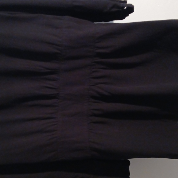 100% Black Rayon Blouse. Size PL, NWOT - Picture 7 of 8